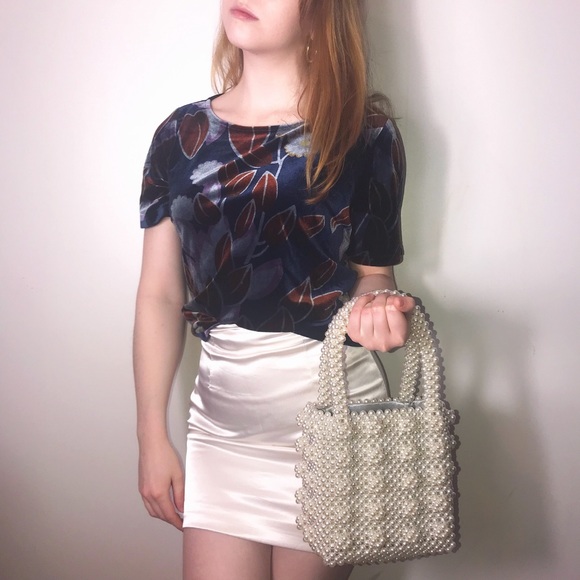 Ann Taylor Tops - Ann Taylor Velvet Blouse